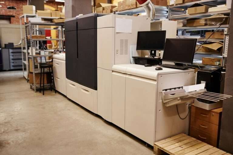 A photo of a printing factory image image