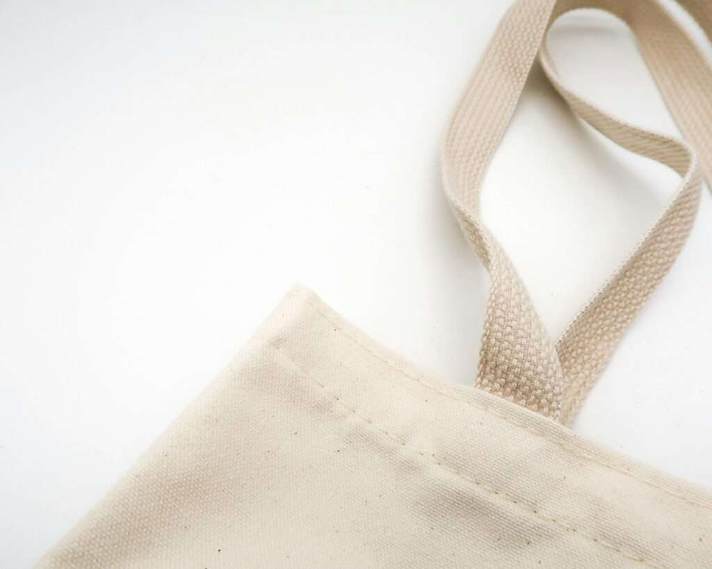 A brown tote bag