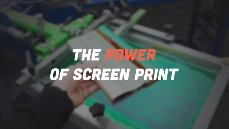 Screen Printing: The Classic That Never Misses